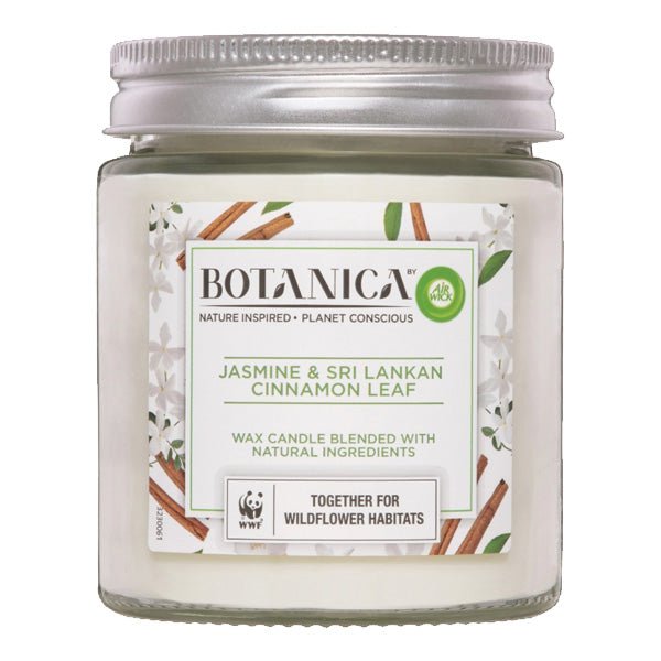 Air Wick Botanica Jasmine & Sir Lankan Cinnamon Candle 205g