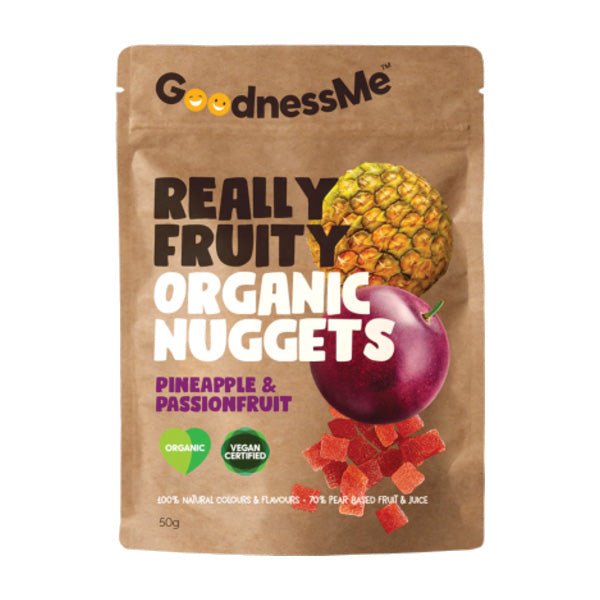 Goodness Me Really Fruity Organic Nugget Varieties 50g - Image 3