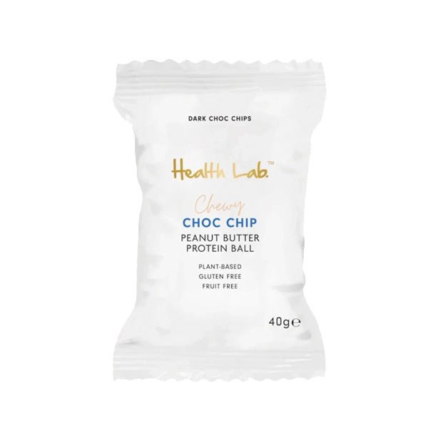 Health Lab Chewy Choc Chip Protein Ball 40g